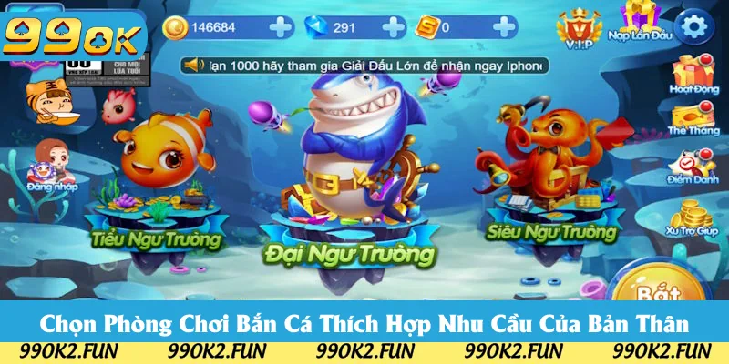 Hội viên nên lựa chọn phòng thích hợp Hội viên nên lựa chọn phòng thích hợp