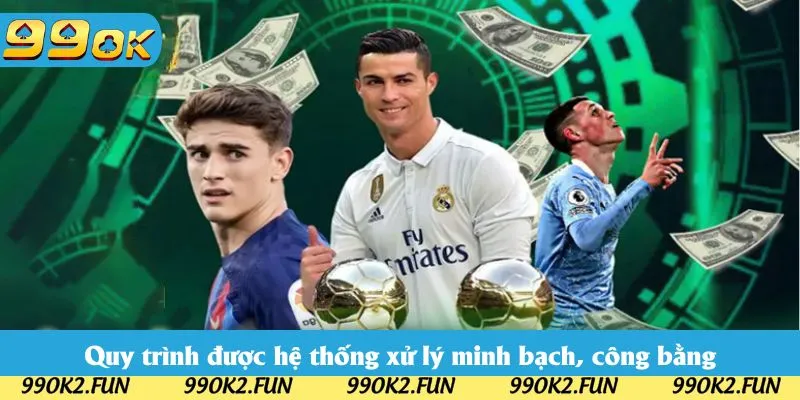 Quy trình được hệ thống xử lý minh bạch, công bằng