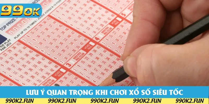 Lưu ý quan trọng khi tham gia cược lô với XSST